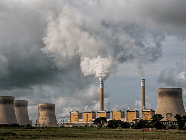 Smoke Stacks at power plant