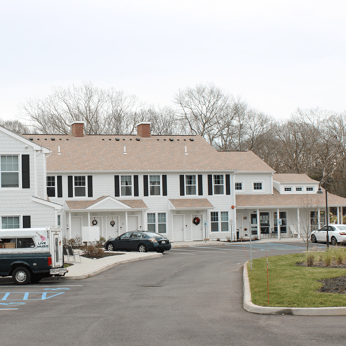 Sandy Hollow Apts Parking Lot View