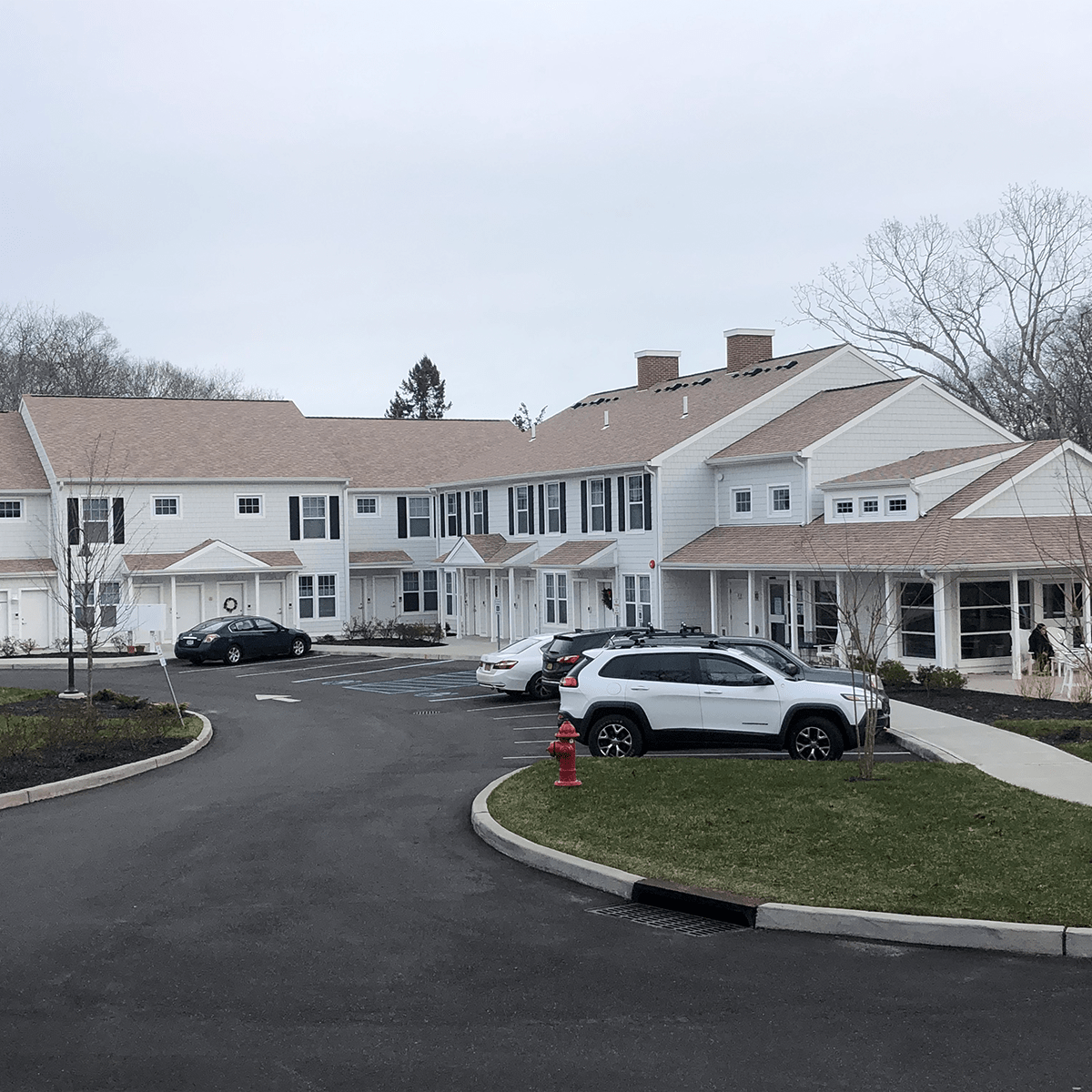 Sandy Hollow Apts Parking Lot View