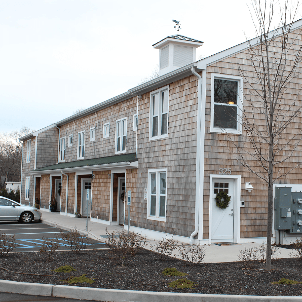 Sandy Hollow Apts Rear Lot View